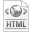  Icono formato HTML 